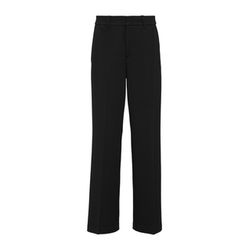 s.Oliver Red Label Wide-Leg pants in structured jersey - black (9999)