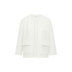 s.Oliver Red Label Scuba-Sweatjacke mit 3/4-Ärmeln  - weiß (0210)