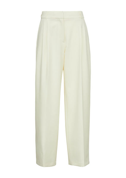 s.Oliver Black Label Hose mit Extra Wide Leg  - weiß (0200)