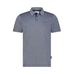 State of Art Mercerisiertes Oxford-Piqué-Poloshirt - blau (5793)