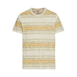 Camel active T-Shirt mit Streifenmuster - gelb (65)