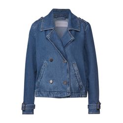 Street One Short denim jacket - blue (16727)