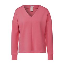 Street One Silk-Look Shirt - pink (16615)