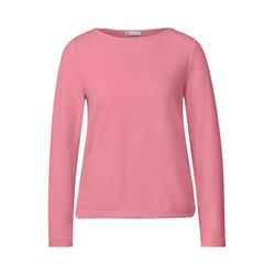 Street One Shirt mit Raffungen - pink (16165)