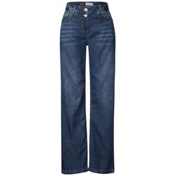 Cecil Wide Leg Jeans - blau (10235)