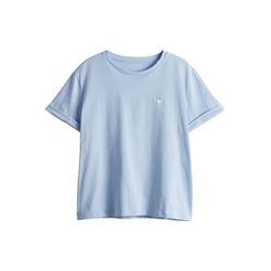 Opus Motiv Shirt SERZ - blau (60029)
