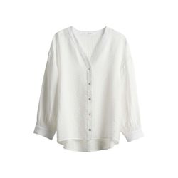 Opus Bluse aus leicht glänzendem Viskose - Failani - weiß (1004)