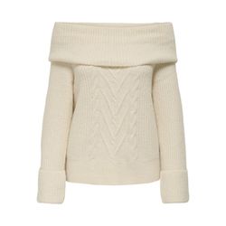 Only Off Shoulder Sweater - Onlluna - beige (180083)