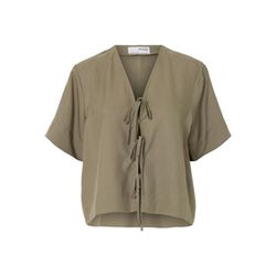 Selected Homme Top with tie closure - green (190926)