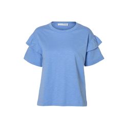 Selected Femme T-Shirt - Slfrylie  - blau (245698)
