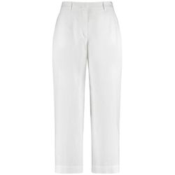 Gerry Weber Collection Schlichte 7/8 Leinenhose  - beige/weiß (99600)