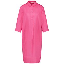 Gerry Weber Collection Blusenkleid aus reinem Leinen mit 3/4 Arm - pink (30329)