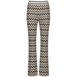 Gerry Weber Collection Schlupfhose in Häkeloptik  - beige/weiß (09112)