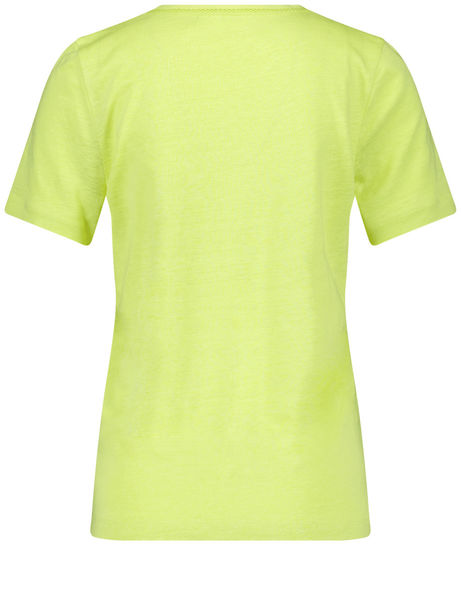 Gerry Weber Collection T-Shirt aus Viskkose-Leinen-Mischung - grün (50128)