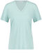 Gerry Weber Collection T-Shirt aus Viskkose-Leinen-Mischung - blau (80099)