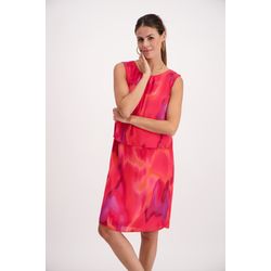 Signe nature Robe courte imprimée  - rouge (4)