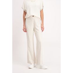 Signe nature Hose mit Streifen - beige/weiß (2)