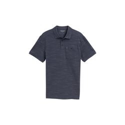 Tom Tailor Polohemd mit Brusttasche - blau (10306)