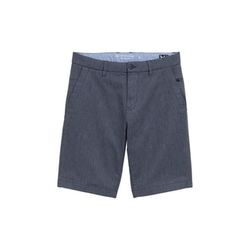 Tom Tailor Regular Chino Shorts aus Baumwolle - blau (31559)