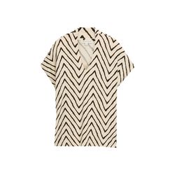 Tom Tailor T-shirt col V - beige (38058)