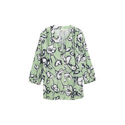 Tom Tailor Bluse mit Muster - grün (37120)