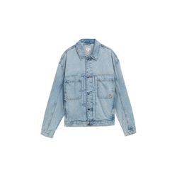 Tom Tailor Denim Relaxed Fit Jeansjacke mit Brusttaschen - blau (10118)