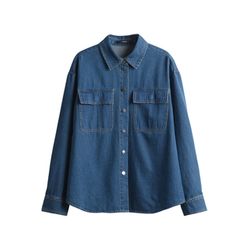 someday Overshirt - Zaddison - blue (70217)