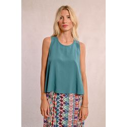 Molly Bracken Ausgestelltes Oberteil - blau (VERTEMERAUDE)