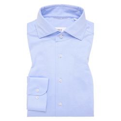 Eterna Slim Fit: Shirt - blue (11)