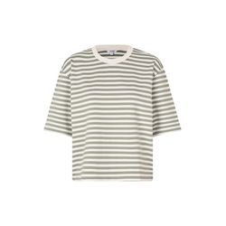 mbyM Streifen-T-Shirt - Emrys-M - beige/grün (S22)