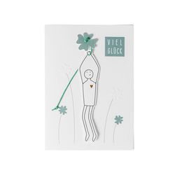 Räder Greeting card - white (0)
