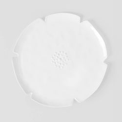 Räder Flower-shaped plate (Ø22cm) - white (0)