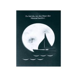 Räder Carte de condoléances (11.8x16.6cm) - noir (0)