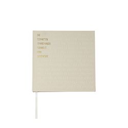 Räder Guestbook with inscription - beige (0)