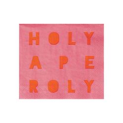 Räder Cocktail napkin (25x25cm) - pink/orange (0)
