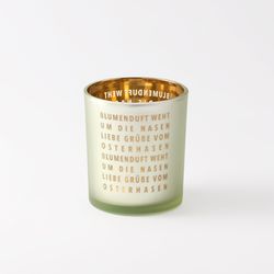 Räder Photophore (Ø9x10cm) - vert/gold (0)