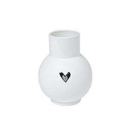 Räder Vase (Ø10x13cm) - blanc (0)