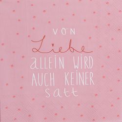 Räder Servietten (33x33cm) - pink (0)