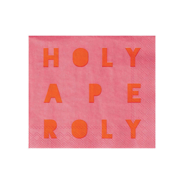 Räder Cocktail napkin (25x25cm) - pink/orange (0)