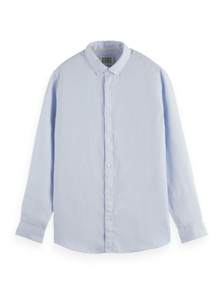Scotch & Soda Leinenhemd - blau (410)
