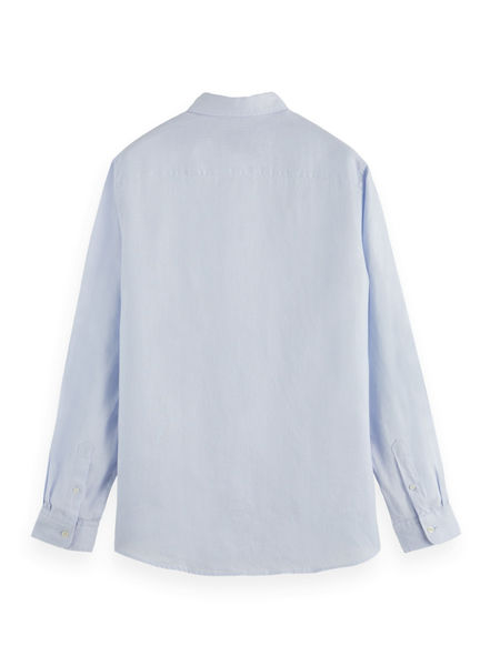 Scotch & Soda Leinenhemd - blau (410)