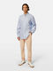 Scotch & Soda Leinenhemd - blau (410)