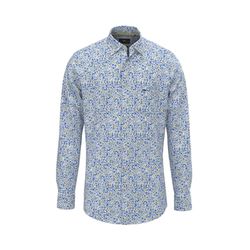 Fynch Hatton Chemise en coton - bleu (607)