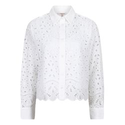 Esqualo Bluse mit Stickerei - weiß (Off White)
