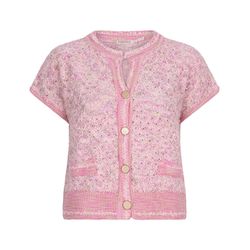 Esqualo Strickjacke mit Kappenärmeln - pink (Rose)