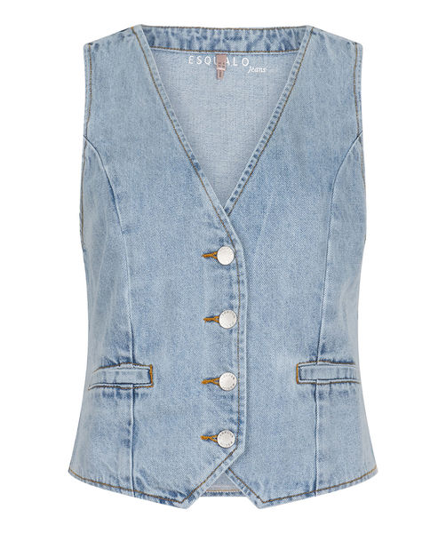 Esqualo Jeansweste  - blau (Blue)