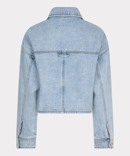 Esqualo Jeans Jacke oversized - blau (Blue)
