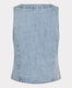 Esqualo Jeansweste  - blau (Blue)