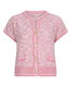 Esqualo Strickjacke mit Kappenärmeln - pink (Rose)