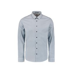 No Excess Shirt Stretch Allover Printed - blue (039)